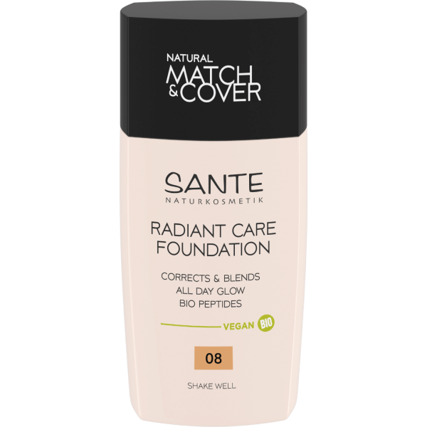 Sante Naturkosmetik Radiant Care Foundation 08