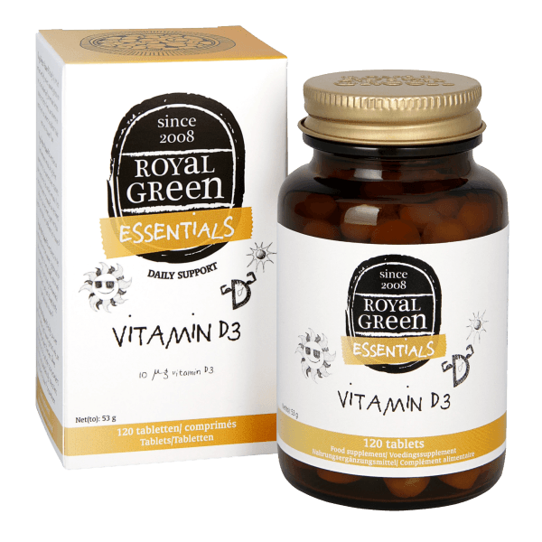 Royal Green  Vitamin D3, 120 Tabletten