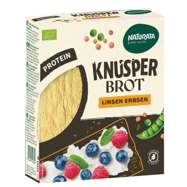 Naturata Bio Knusperbrot Linsen Erbsen
