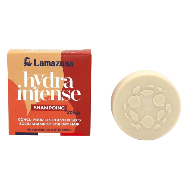 Lamazuna Festes Shampoo für trockenes Haar Natives Kokosnussöl