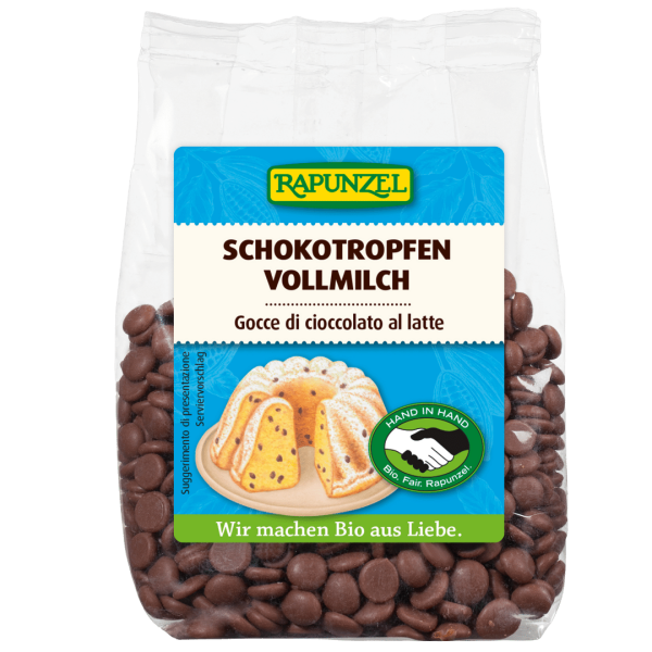 Rapunzel Bio Schokotropfen Vollmilch