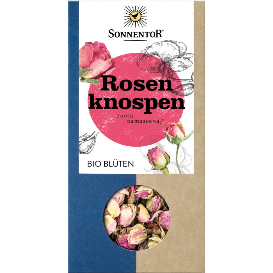 Bio Rosenblüten, Knospen 30g, lose