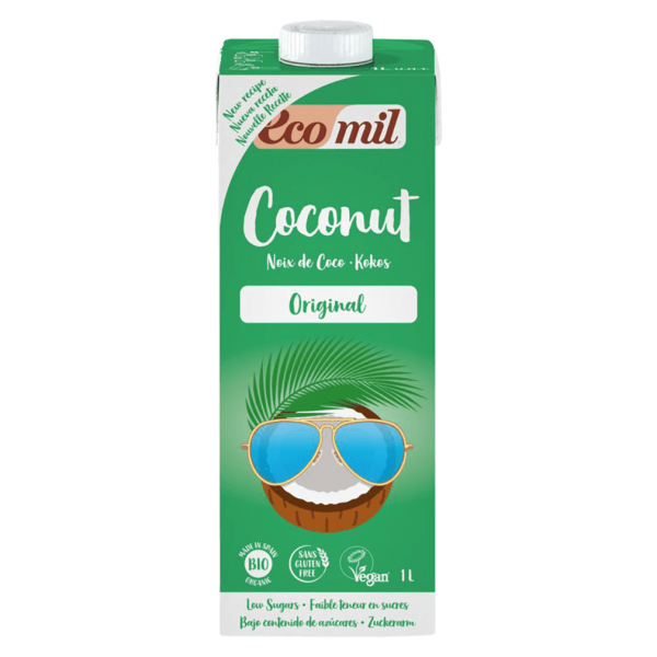 EcoMil Bio Kokos Drink Original mit Agavendicksaft
