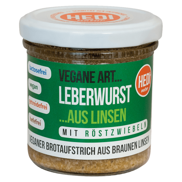 HEDI Natur Bio Vegane Art... Leberwurst mit Röstzwiebeln