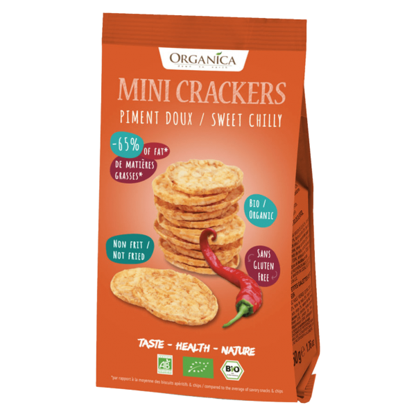Organica Bio Mais-Cracker Sweet Chilli MHD 19.10.2023