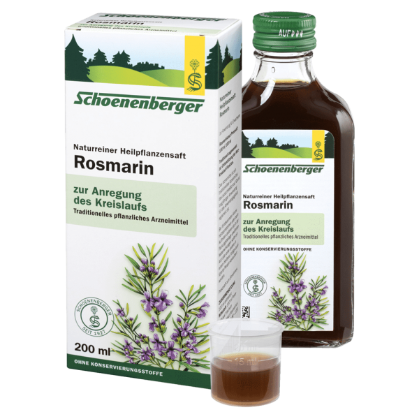 Schoenenberger Bio Rosmarin Heilpflanzensaft