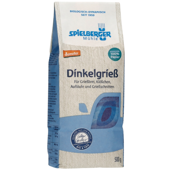 Spielberger Bio Dinkelgrieß