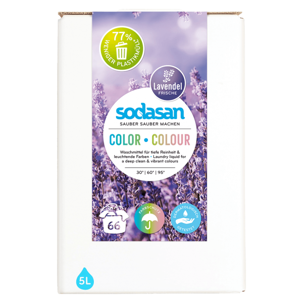 Sodasan Color Lavendel Flüssigwaschmittel