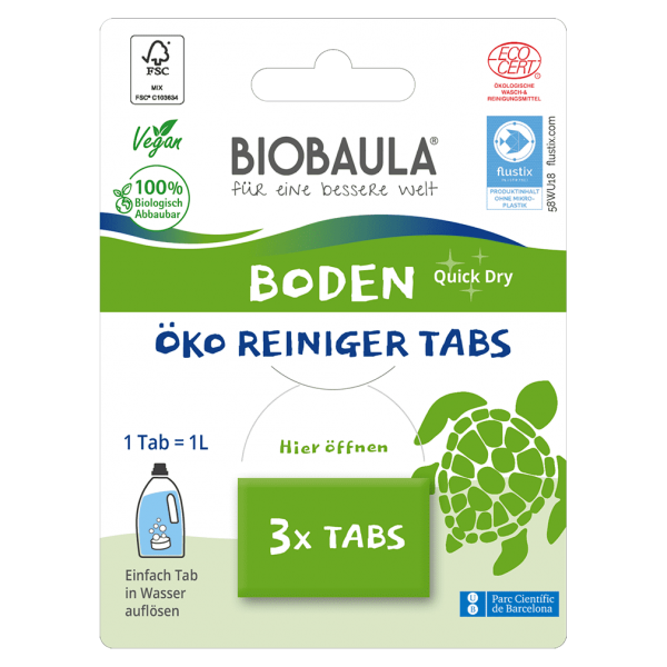 BIOBAULA Bodenreiniger, Tabs