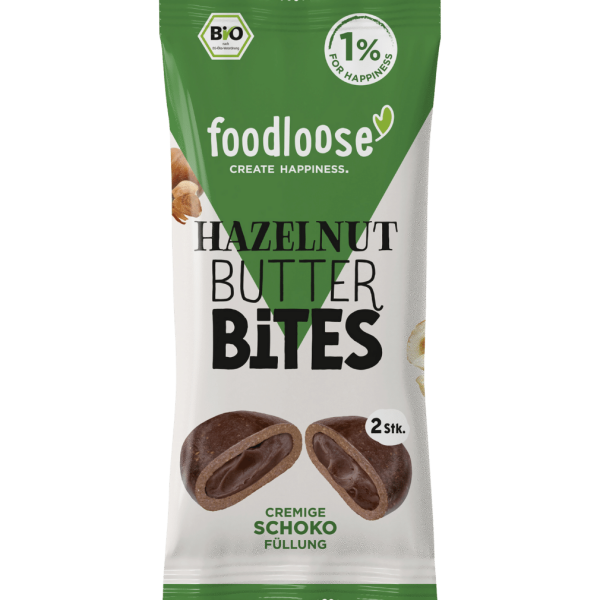 foodloose Bio Hazelnut Butter Bites