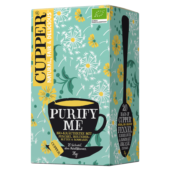 Cupper Bio Purify Me Tee, 38g