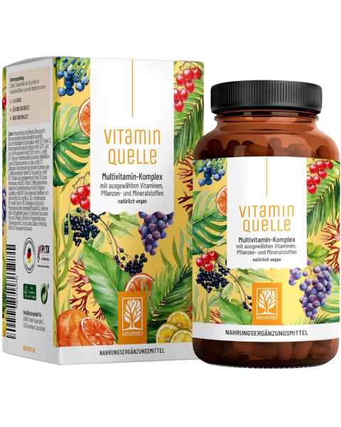 Naturtreu Vitaminquelle Multivitamin-Komplex, 90 Kapseln
