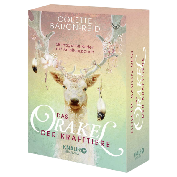 Schirner Verlag Das Orakel der Krafttiere, 68 Orakelkarten m. Anleitungsbuch