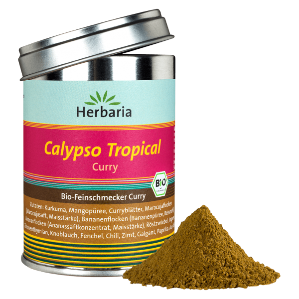 Herbaria Bio Calypso Tropical Curry, 85g