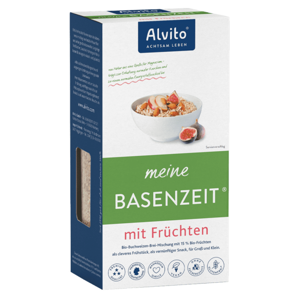 Alvito Bio BasenZeit Buchweizen-Hirse Brei