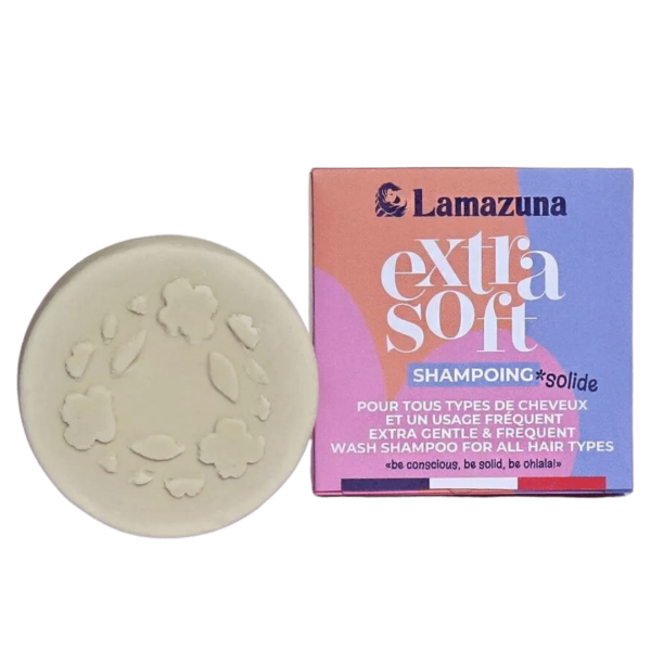 Lamazuna Extra weiches Shampoo für alle Haartypen – Exotische Früchte