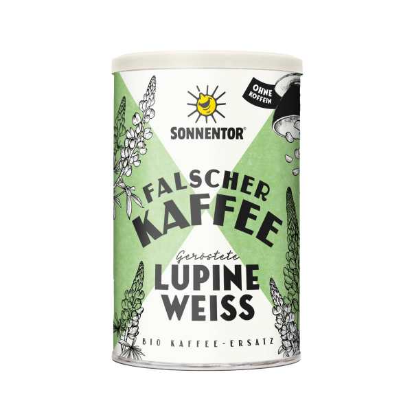 Sonnentor Bio Lupine weiß geröstet Fals - Kaffee-Ersatz