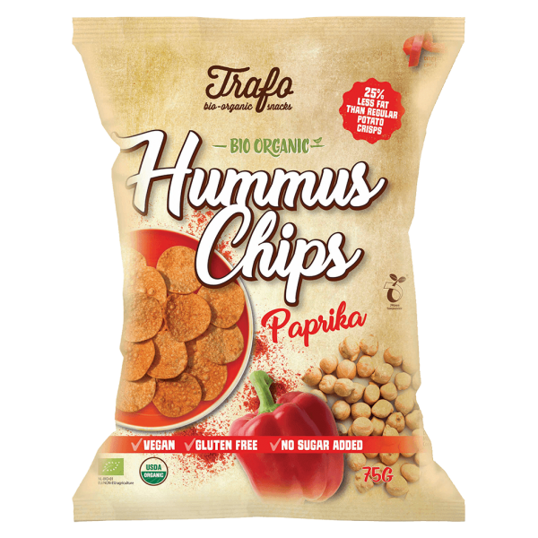 Trafo  Bio Hummus Chips Paprika