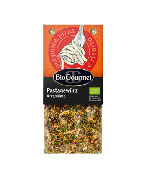BioGourmet Bio Pastagewürz Arrabbiata, 30g
