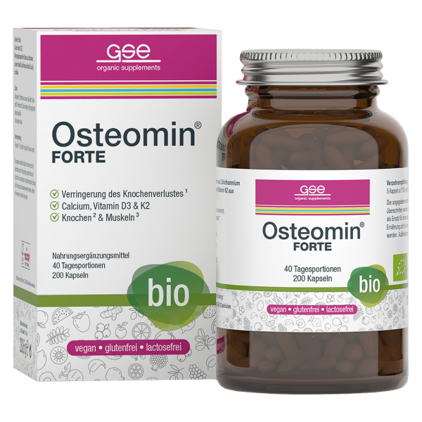 GSE Bio Osteomin ® Forte Calcium, Vitamin D3 &amp; K2