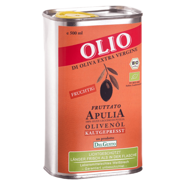 DelGusto Bio Olivenöl Fruttato Olive Frantoio