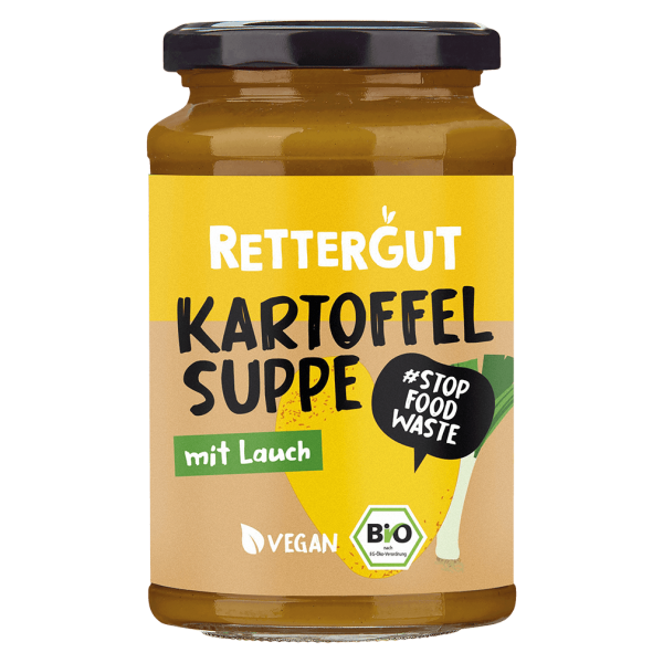 Rettergut Bio Kartoffelsuppe mit Lauch