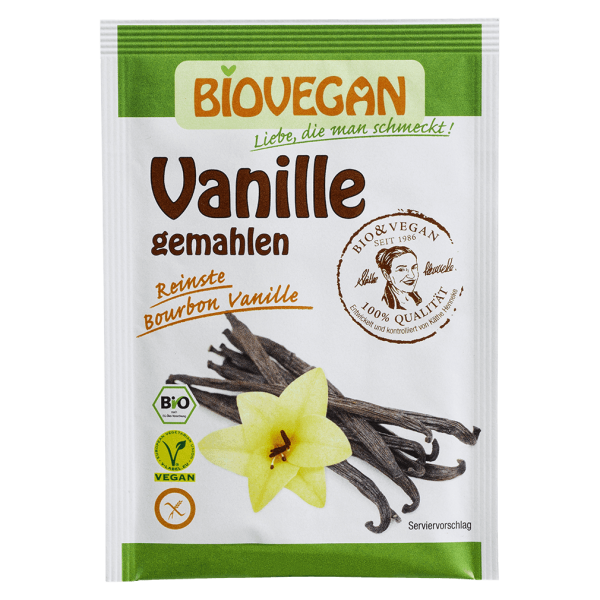 Biovegan Bio Vanille gemahlen