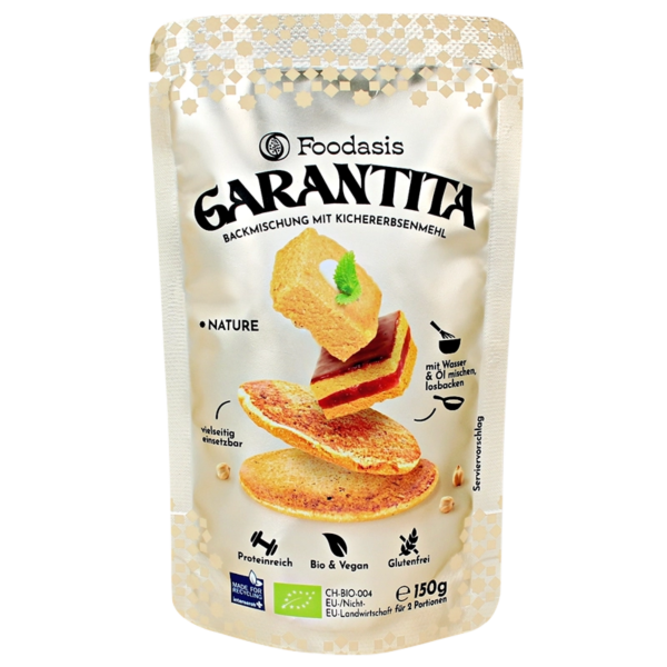 Foodasis Bio GARANTITA Nature Backmischung - vegan