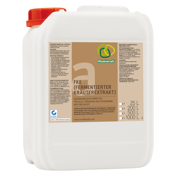 Multikraft FKE (Fermentierter Kräuterextrakt), 25 L