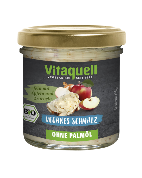 Vitaquell Bio Veganes Schmalz ohne Palmöl