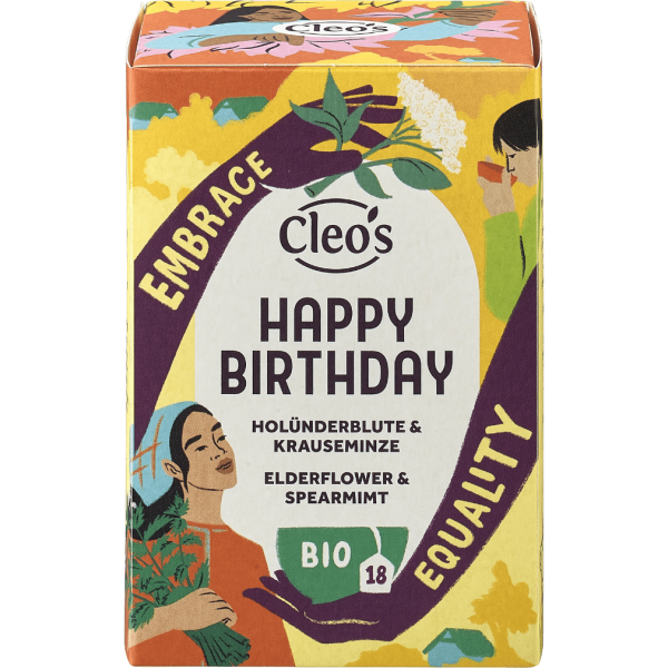 Cleo&#039;s Bio Happy Birthday Tee