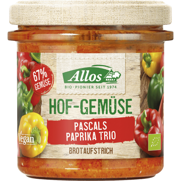 Allos Bio Hof-Gemüse Pascals Paprika Trio