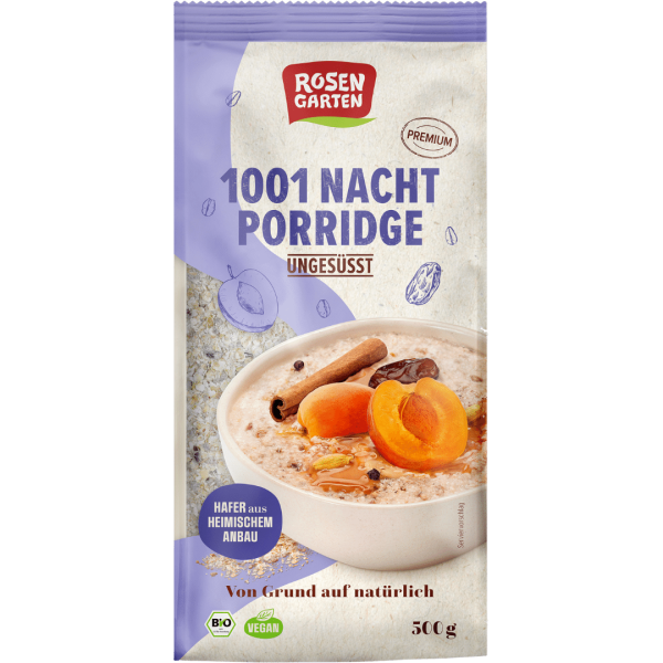 Rosengarten Bio 1001-Nacht Porridge ungesüßt