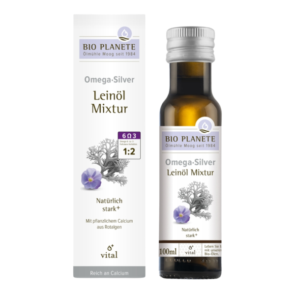 Bio Planète Bio Omega Silver Leinöl-Mixtur