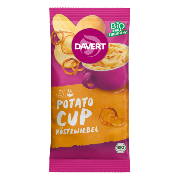 Davert Bio Potato-Cup Röstzwiebel