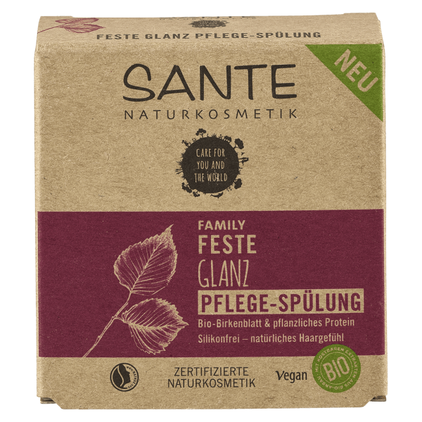 Sante Naturkosmetik Feste Glanz Pflege-Spülung MHD 30.03.2024