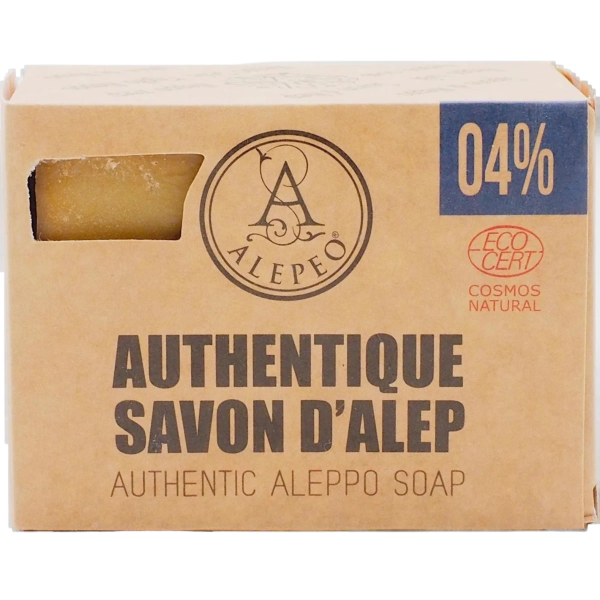 NaturGut Aleppo Olivenölseife mit 4% Lorbeeröl