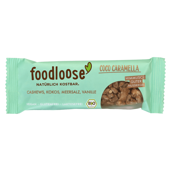 foodloose Bio Nussriegel Coco Caramella