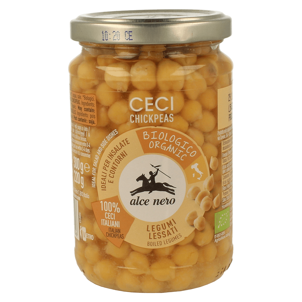Bio Gekochte Kichererbsen, 220g