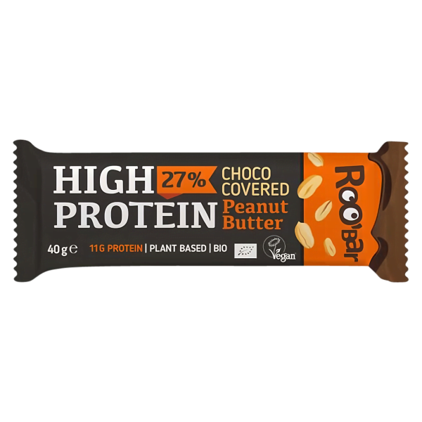 Roobar Bio High Protein Erdnuss-Riegel