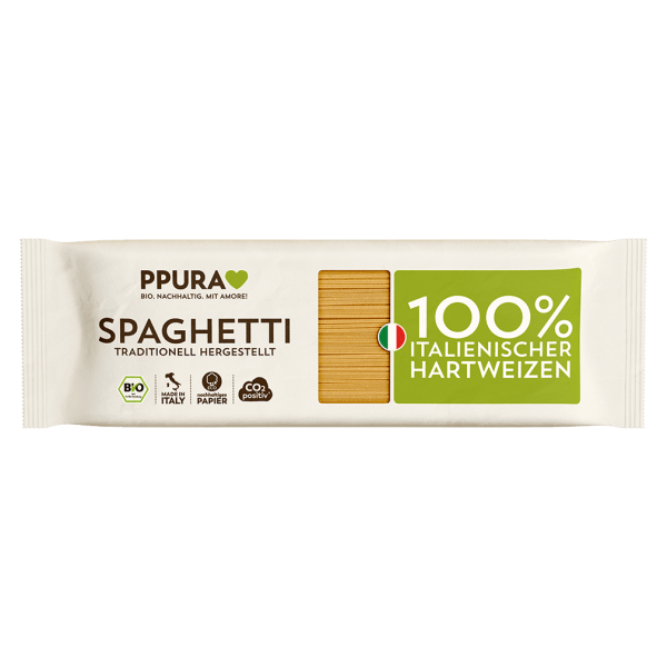 PPura Bio Spaghetti aus italienischem Hartweizen