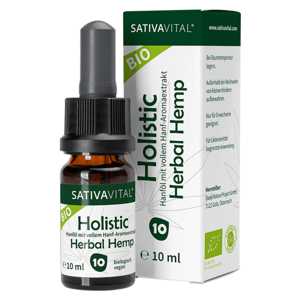 Sativa Vital Bio Holistic Herbal Hemp 10