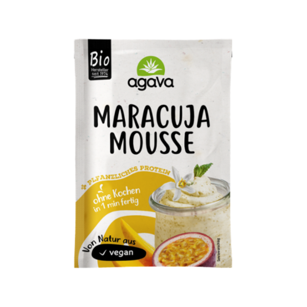 agava Bio Maracuja Mousse