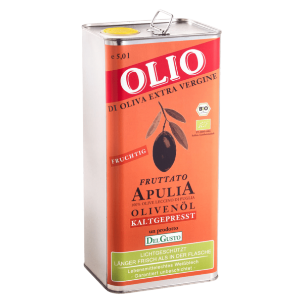 DelGusto Bio Olivenöl Fruttato Olive Frantoio