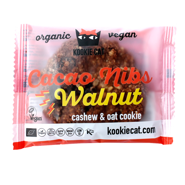 Bio Kakaonib-Walnuss Cookie