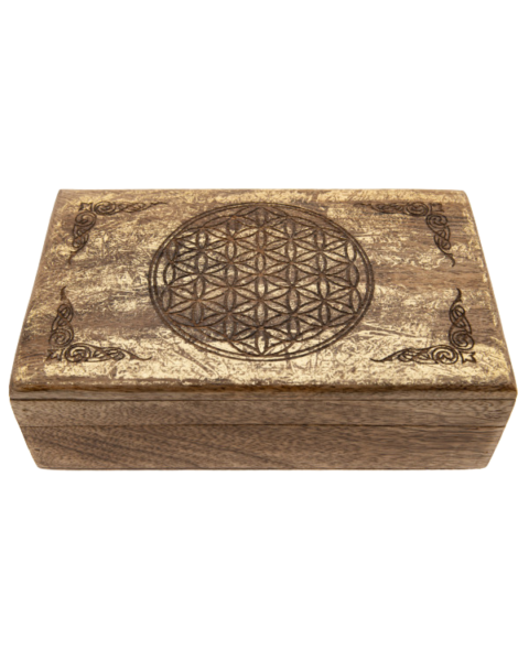 Berk Blume des Lebens Holzbox