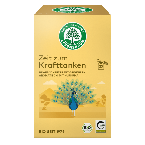 Lebensbaum Bio Kurkuma &amp; Kraft Tee, 40g