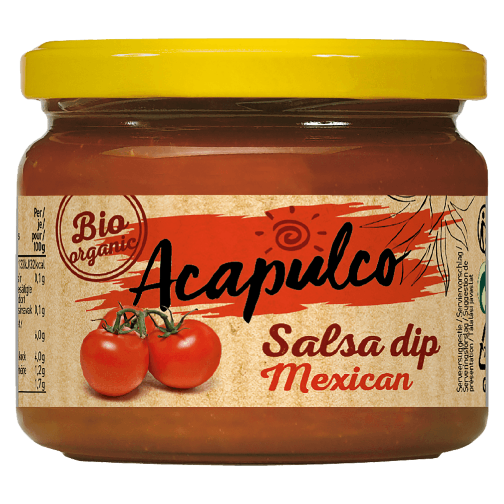 Bio Mexican Salsa Dip von Acapulco bei greenist.de