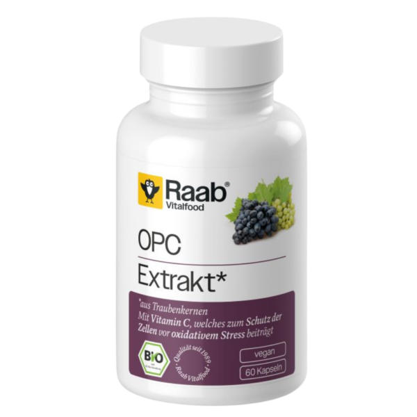 Raab Vitalfood BIO OPC Extrakt 60 Kapseln
