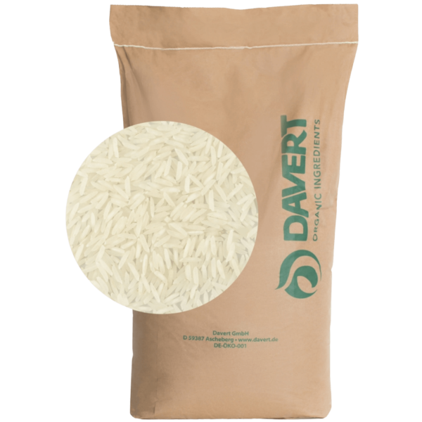 Davert Bio Weißer Basmati Reis Demeter, 25 kg